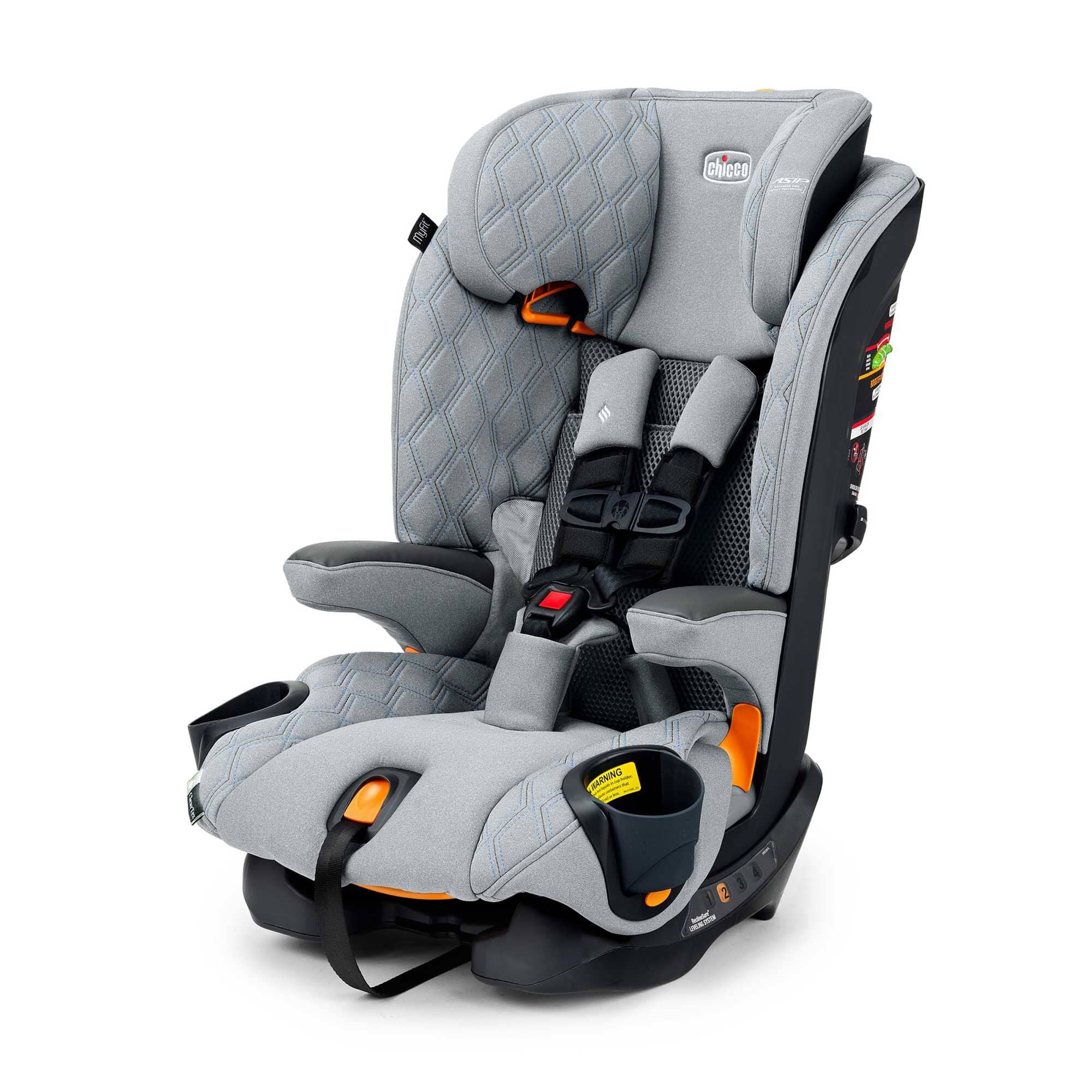 Chicco MyFit Air ClearTex Harness + Booster Car Seat - Stratus