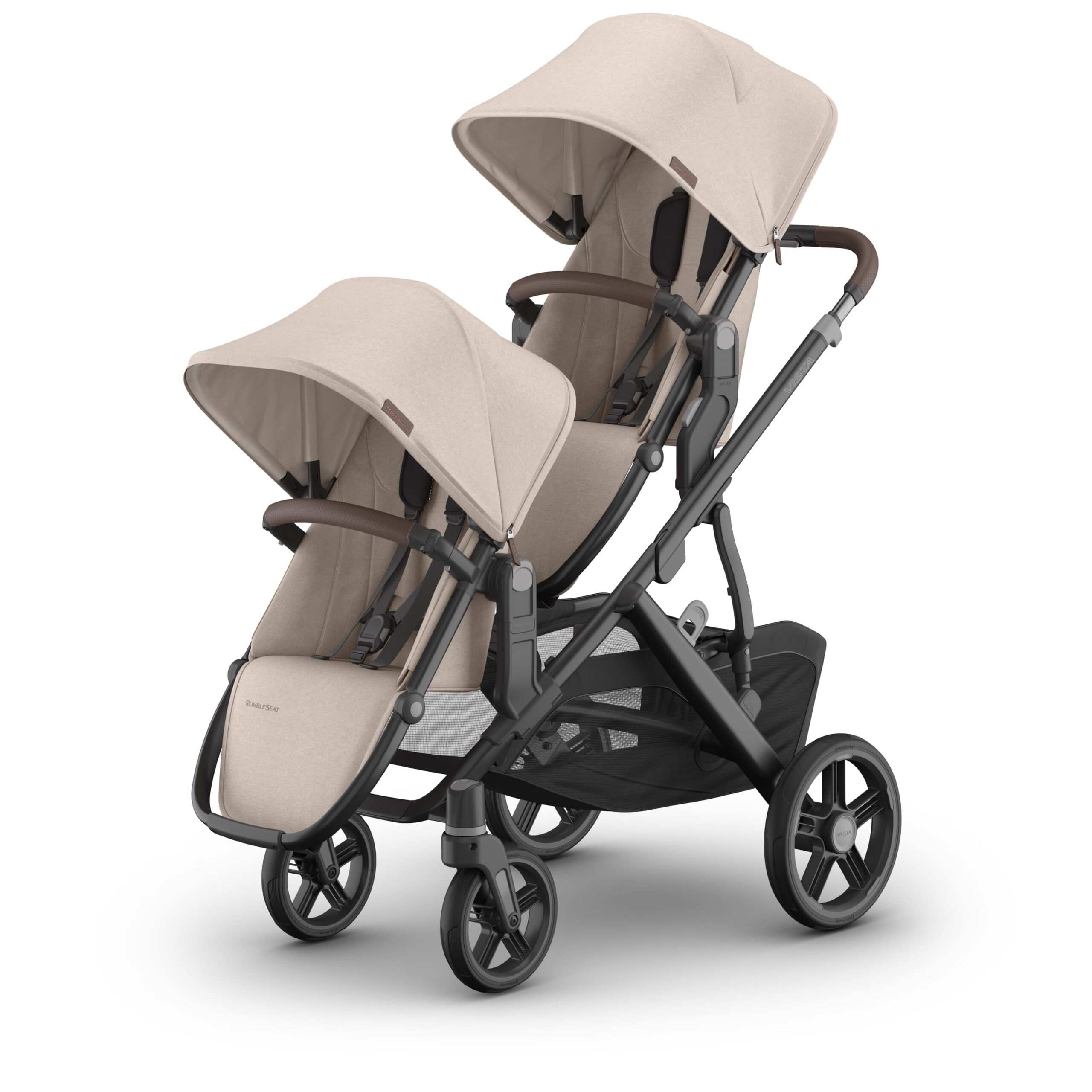 UPPAbaby Vista V3 Double Stroller with RumbleSeat V3 Bundle - Ada