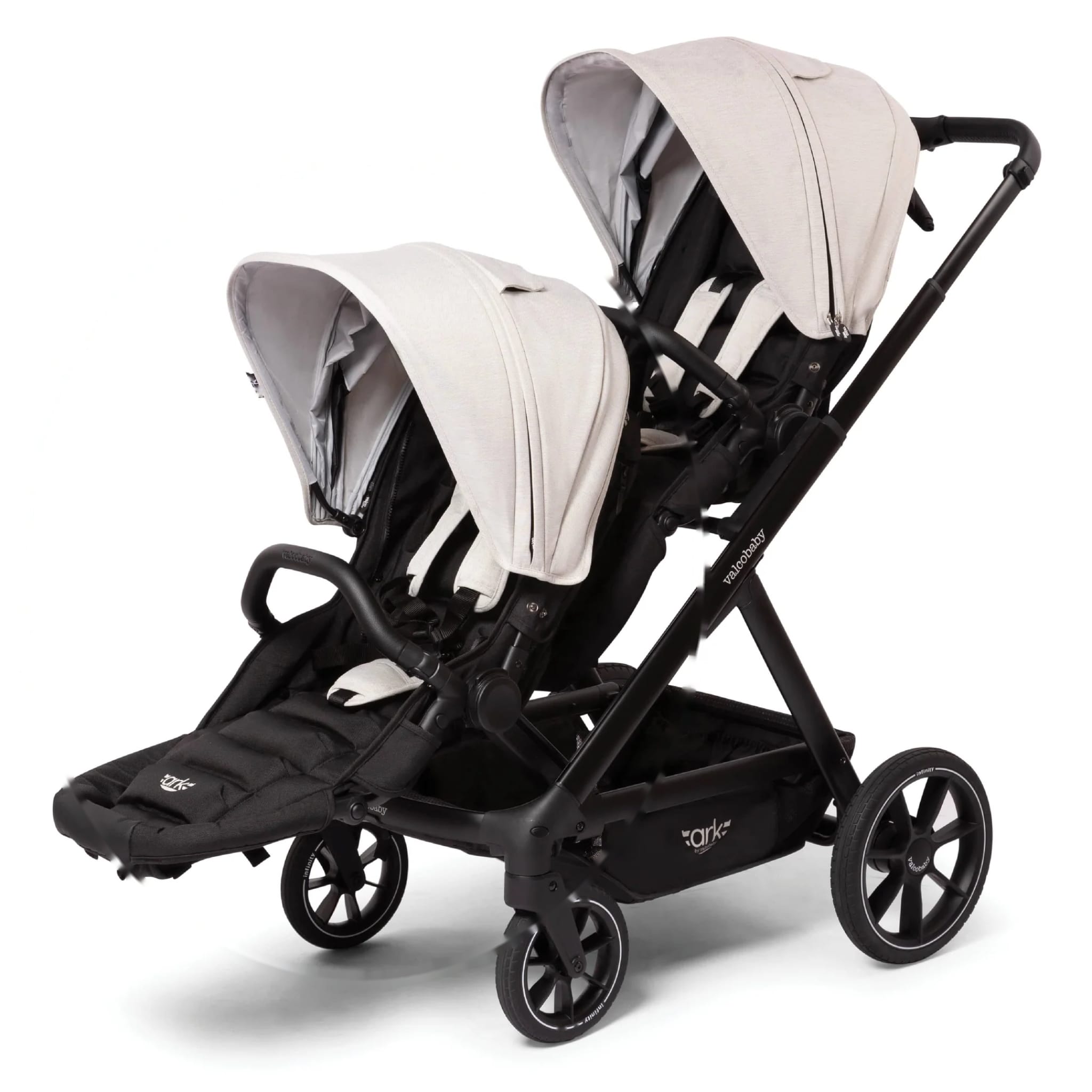 Valco Ark Double Stroller - Cloud