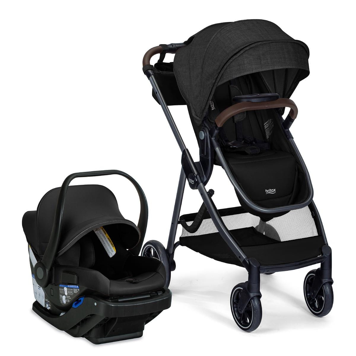 Britax Phases Travel System - Raven Black