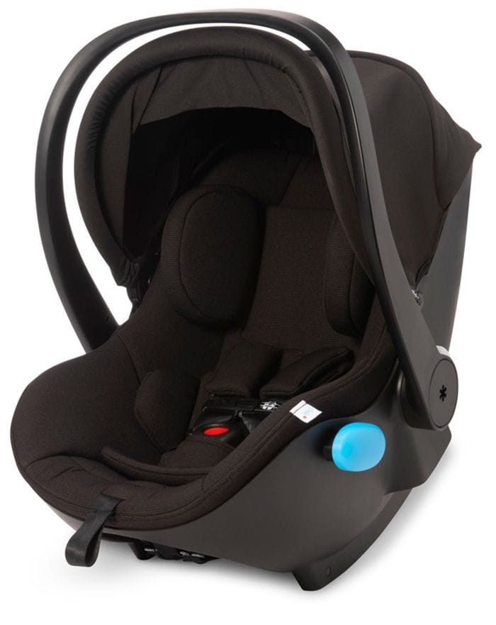 Clek Liingo Lightweight Baseless Infant Car Seat - Railroad Ziip (Flame Retardant Free)