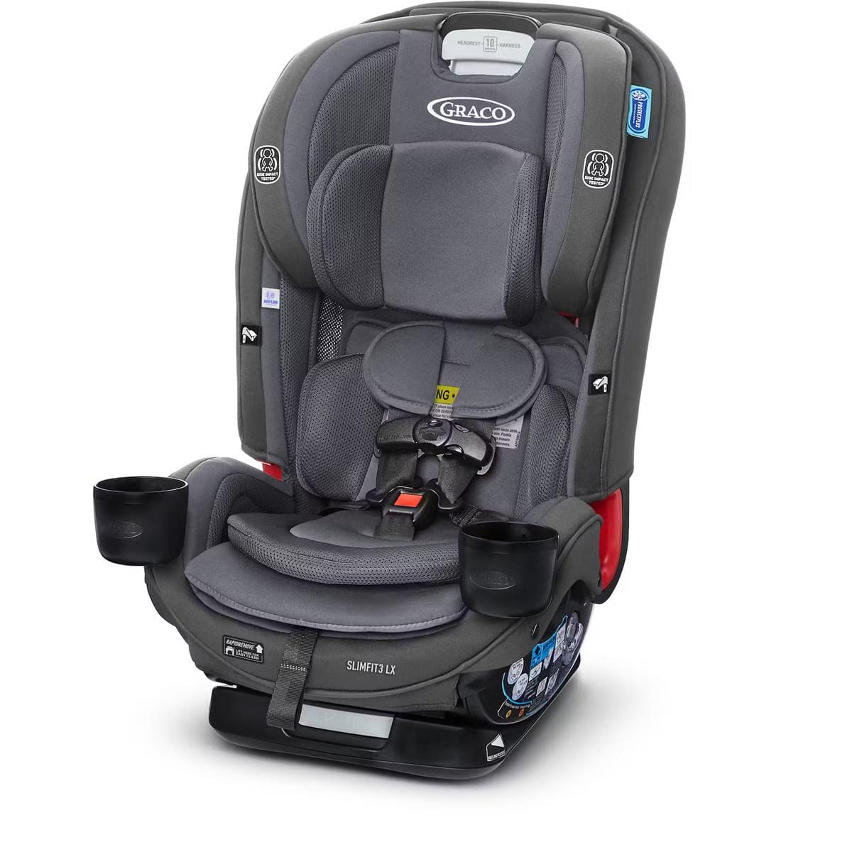 Graco SlimFit3 LX 3-in-1 Convertible Car Seat - Kunningham