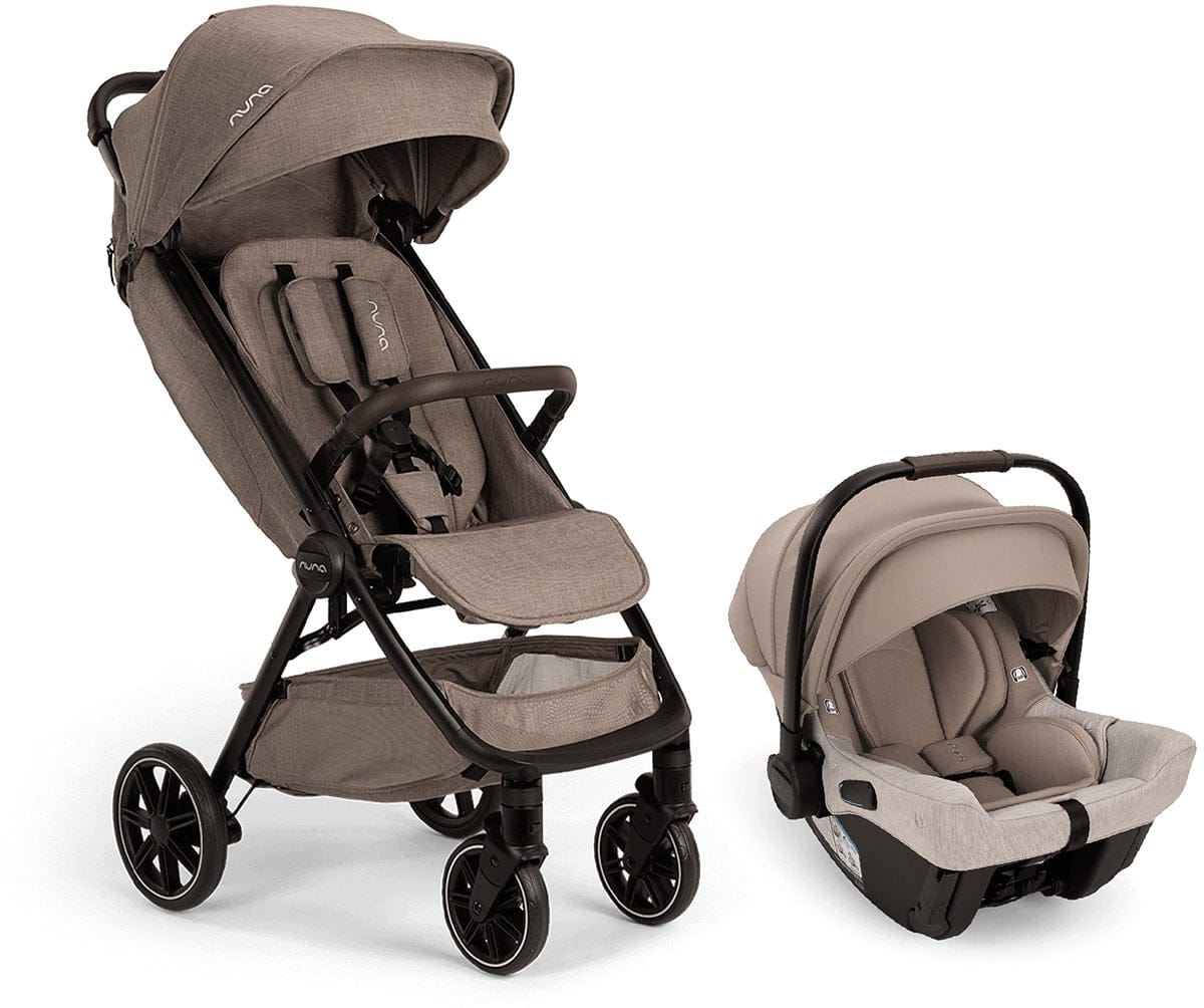 Nuna TRVL LX + PIPA urbn Baseless Infant Car Seat Travel System - Cedar