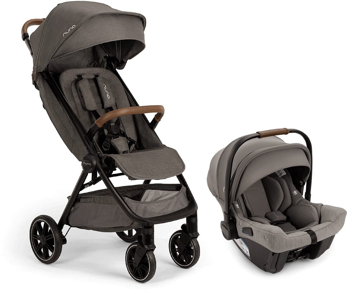 Nuna TRVL LX + PIPA urbn Baseless Infant Car Seat Travel System - Granite