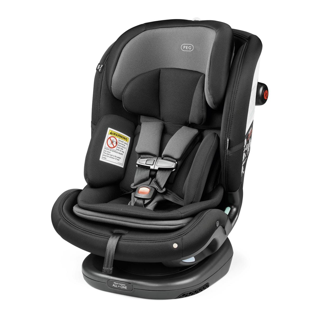 PEG Primo Viaggio All In One Convertible Car Seat (2026) - Crystal Black