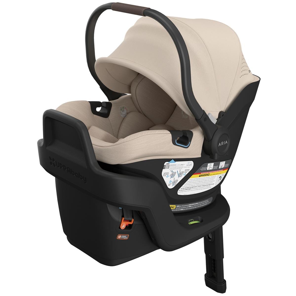 UPPAbaby Aria V2 Lightweight Infant Car Seat - Declan (Oat Melange)