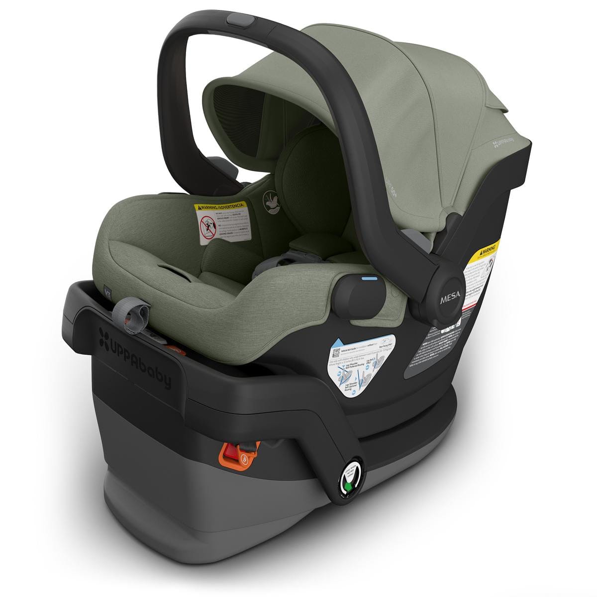 UPPAbaby Mesa V3 Infant Car Seat - Evelyn (Meadow Green)