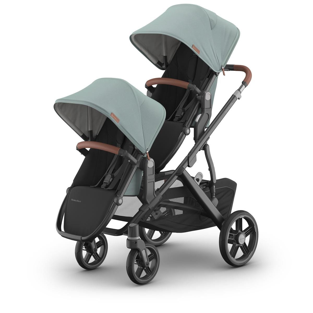 UPPAbaby Vista V3 Double Stroller with RumbleSeat V3 Bundle - Kenzi