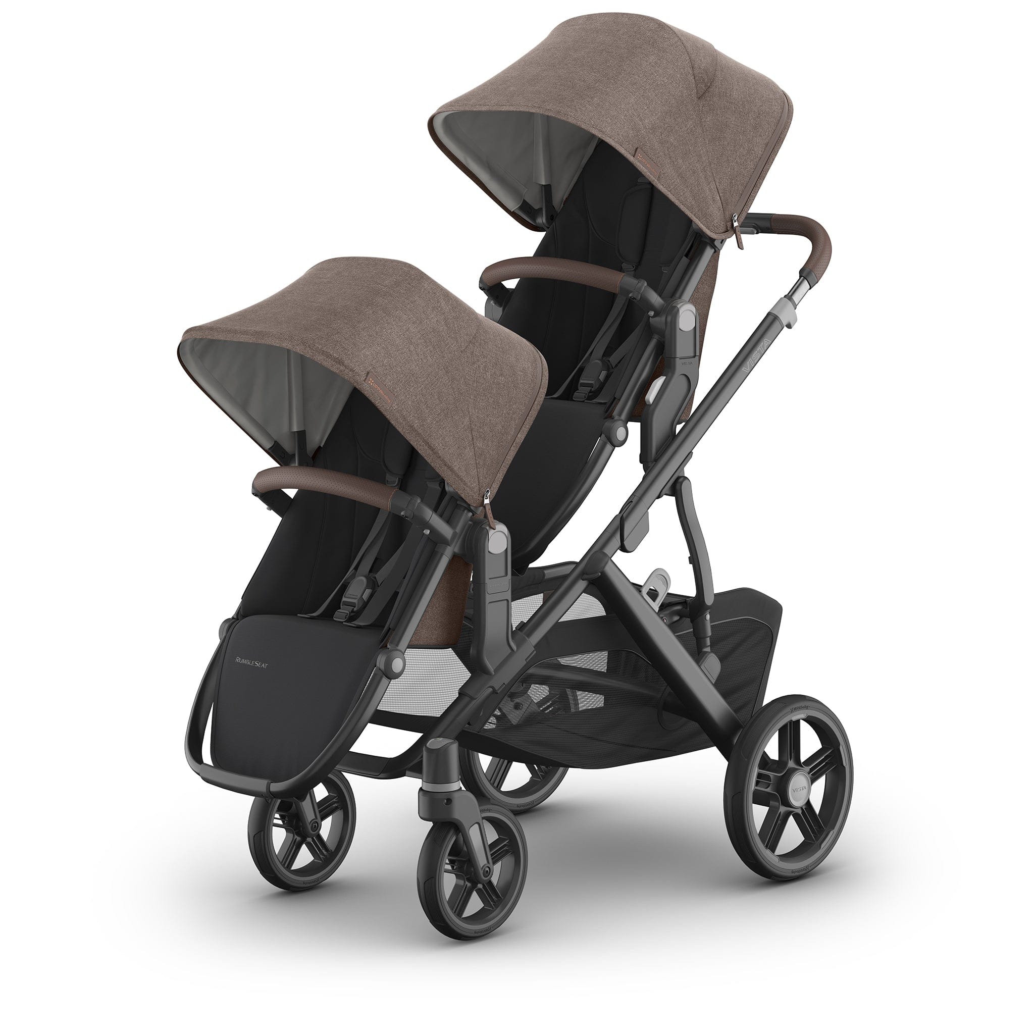 UPPAbaby Vista V3 Double Stroller with RumbleSeat V3 Bundle - Owen