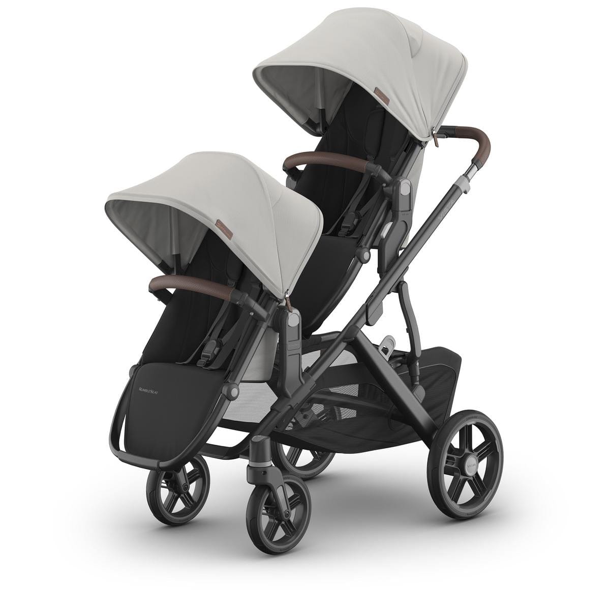 UPPAbaby Vista V3 Double Stroller with RumbleSeat V3 Bundle - Savannah