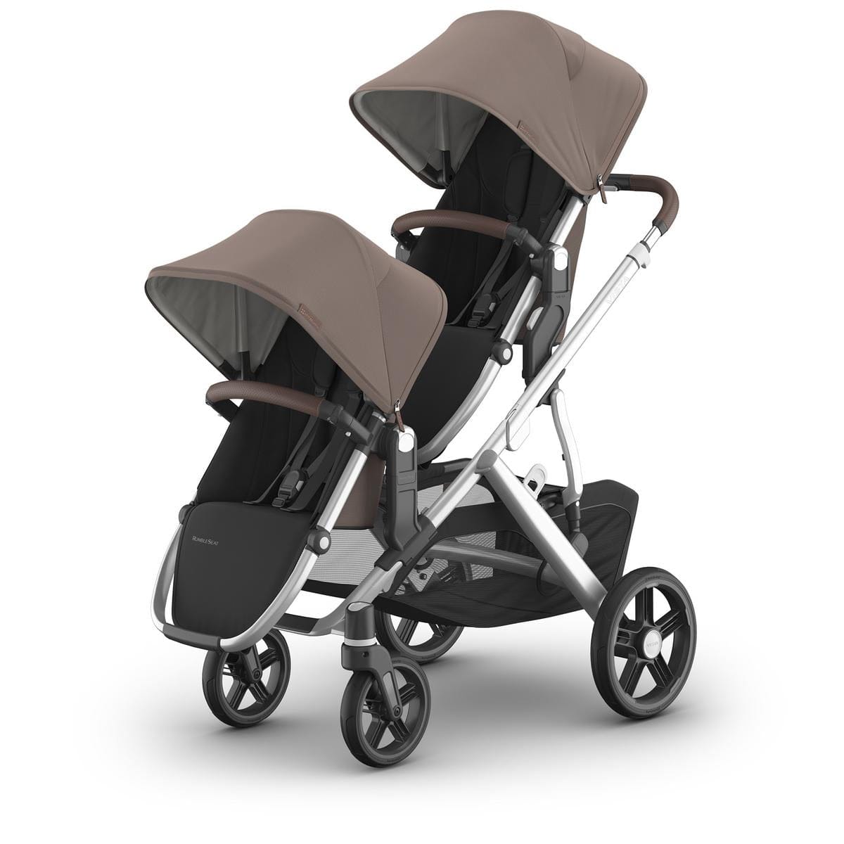 UPPAbaby Vista V3 Double Stroller with RumbleSeat V3 Bundle - Theo